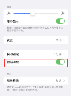 高平苹果授权维修站分享iPhone轻点无法唤醒怎么办