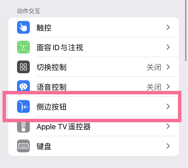 高平苹果14维修店分享iPhone14 Plus侧键双击下载功能关闭方法 