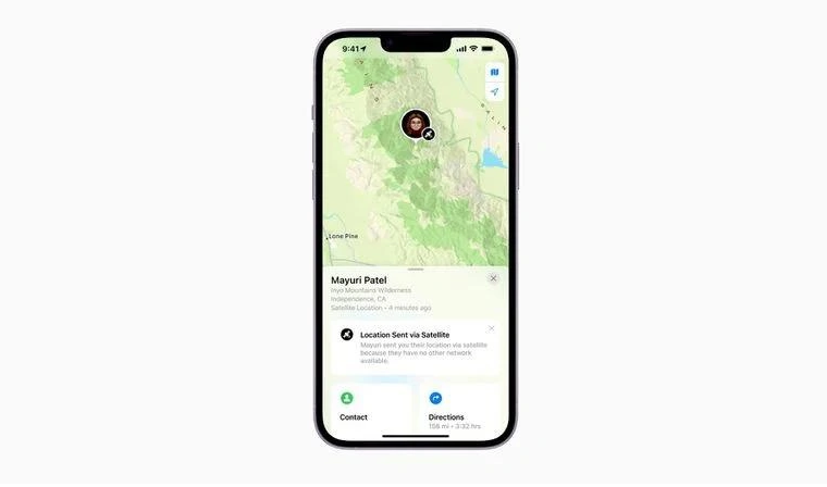 高平苹果14维修分享iPhone14系列中 FindMy功能通过卫星分享位置方法教程 