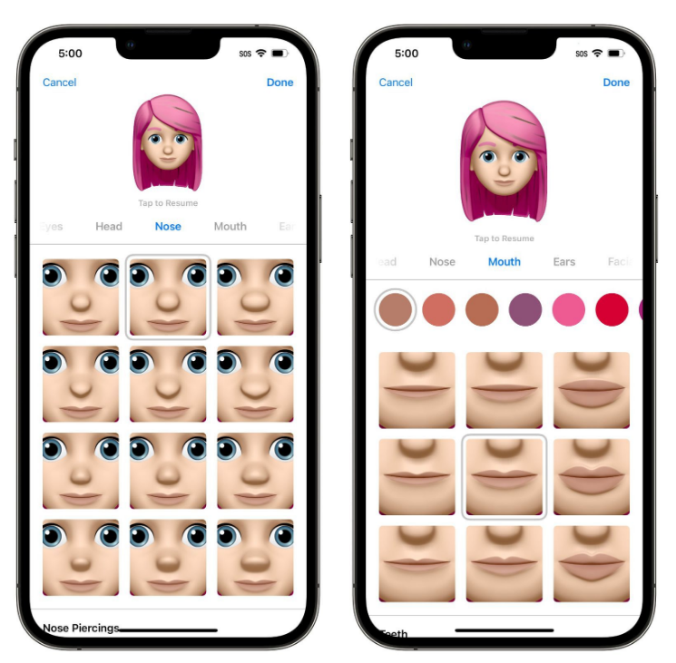 高平苹果手机维修分享​iOS 16中的拟我表情有了哪些变化和升级 