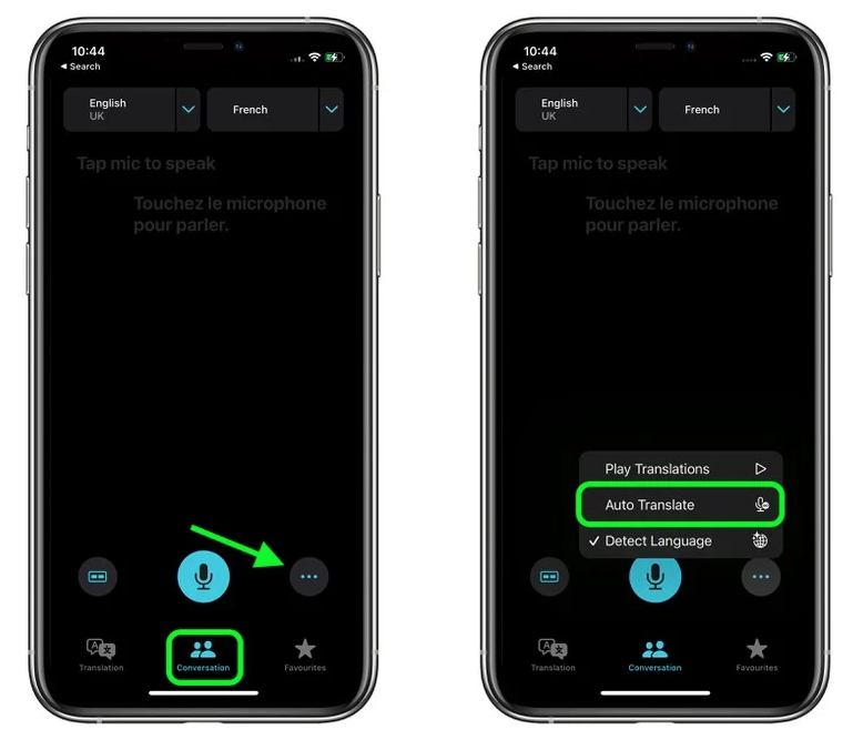 高平苹果手机维修分享iOS 15 “翻译” App 新改进 