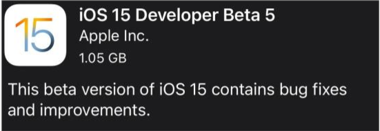 高平苹果手机维修分享如何升级到iOS15.0 beta5 